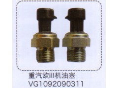 VG1092090311,重汽欧三机油塞,济南泉信汽配