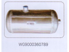 WG9000360789,重汽豪沃T7H铝合金储气筒总成,济南泉信汽配