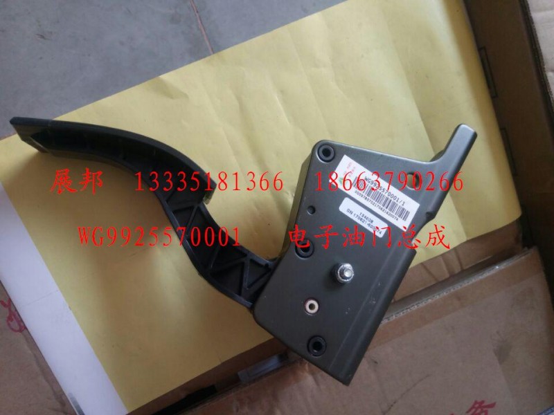 WG9925570001,电子油门总成,济南冠泽卡车配件营销中心
