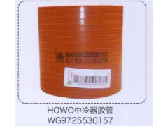 WG9725530157,HOWO中冷器胶管,济南泉信汽配