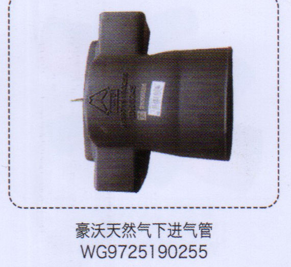 豪沃天然氣下進(jìn)氣管WG9725190255【重汽儲氣筒】/WG9725190255