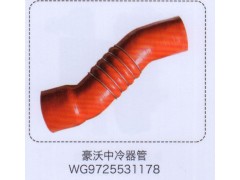 WG9725531178,豪沃中冷器管,济南泉信汽配