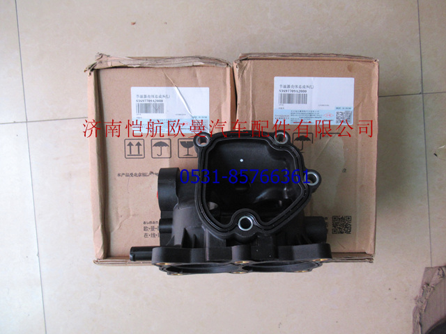 3697709,节温器壳福康,济南恺航欧曼汽车配件有限公司