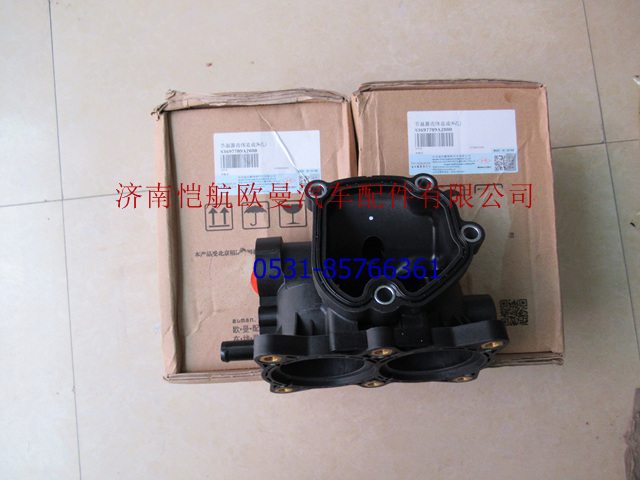 3697709,节温器壳福康,济南恺航欧曼汽车配件有限公司