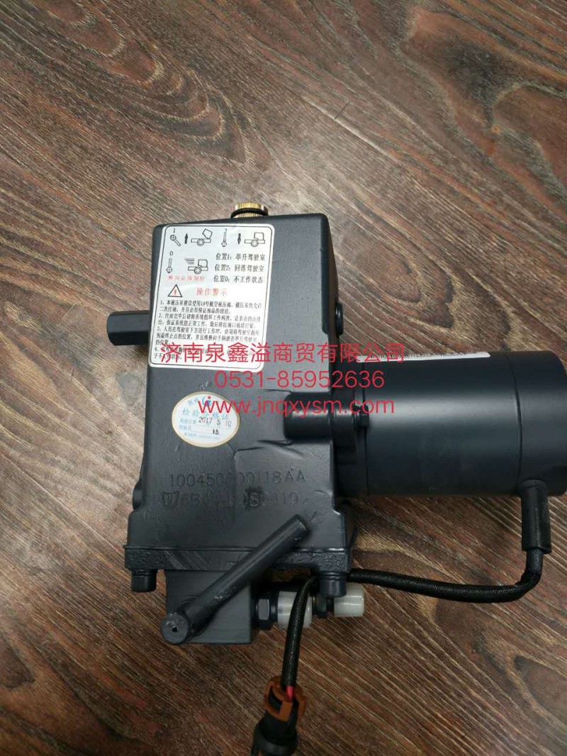 100450800118,电动泵总成,济南泉鑫溢商贸有限公司