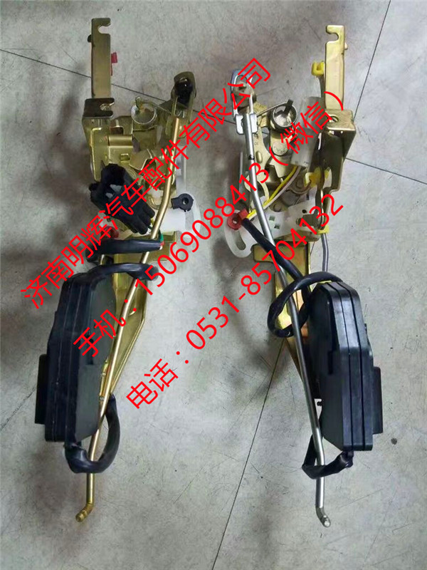 LG1611344005,重汽HOWO轻卡电动车门锁体,济南明辉汽车配件有限公司