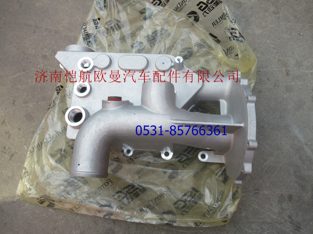 3696232,机油冷却器盖福康,济南恺航欧曼汽车配件有限公司