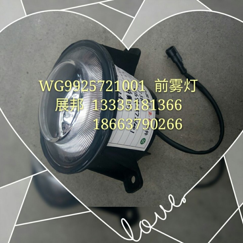 WG9925721001,前雾灯,济南冠泽卡车配件营销中心