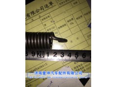 3501436-X117,前蹄铁回位簧,济南重坤汽车配件有限公司