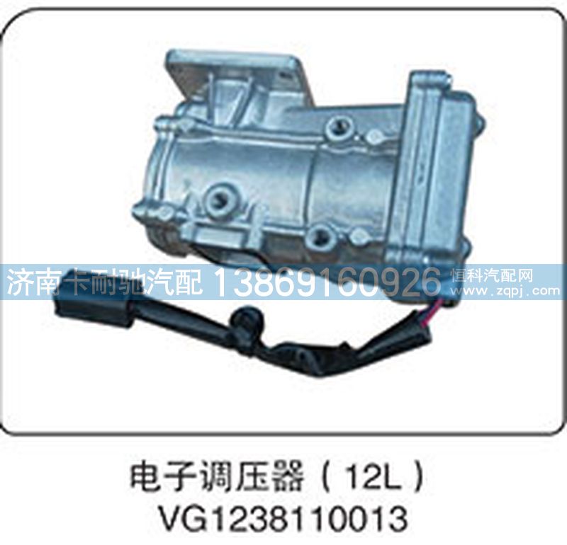 VG1238110013,电子调压器（12L）,济南卡耐驰汽车配件有限公司