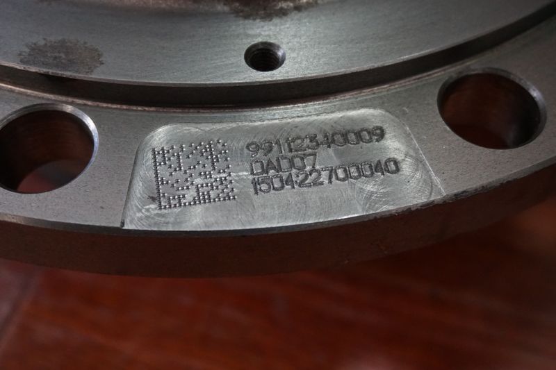 99112340009,原厂后轮毂 Rear hub,山东弗凯车桥重卡零部件制造有限公司