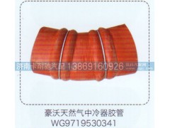 WG9719530341,豪沃天然气中冷器胶管,济南卡耐驰汽车配件有限公司