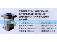 34.9D-09010-A01,转向助力泵,济南联达汽车进出口贸易有限公司