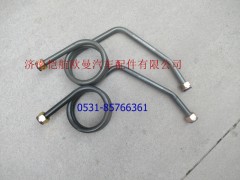 H4356102002A0,钢管总成-软管至直通,济南恺航欧曼汽车配件有限公司