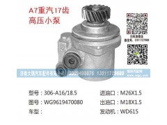 WG9619470080,转向泵,济南大瑞汽车配件有限公司