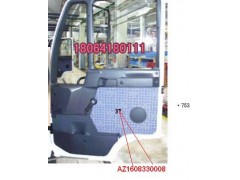 AZ1608330008,右车门内衬总成（与左件对称）,济南百思特驾驶室车身焊接厂