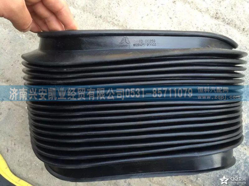 進氣波紋管WG9925190002/WG9925190002