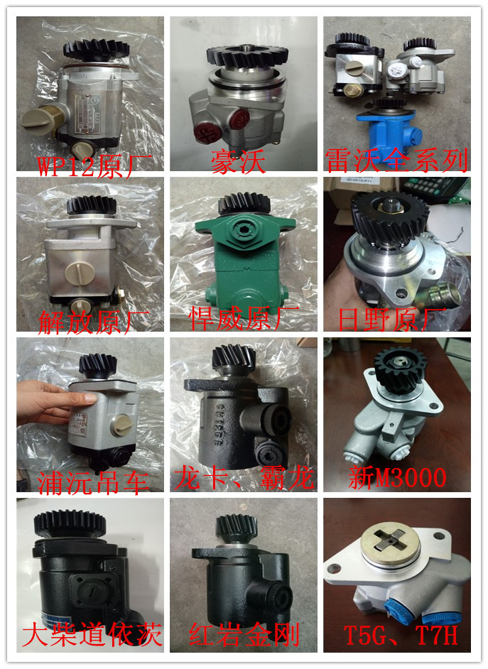 原厂配件-转向泵、齿轮泵、转向助力泵/1124134000021