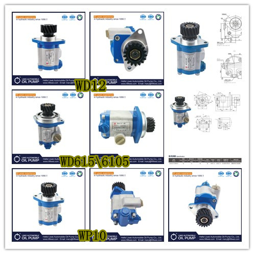 原厂配件-转向泵、齿轮泵、转向助力泵/DZ9100130009