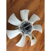 重汽豪沃轻卡配件硅油离合器风扇，重汽HOWO轻卡配件