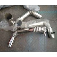 WG9918530006散熱器出水鋼管總成