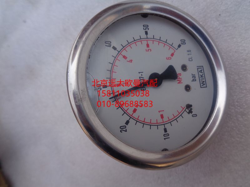 5037HB3600025,压力表（6MP）,北京远大欧曼汽车配件有限公司
