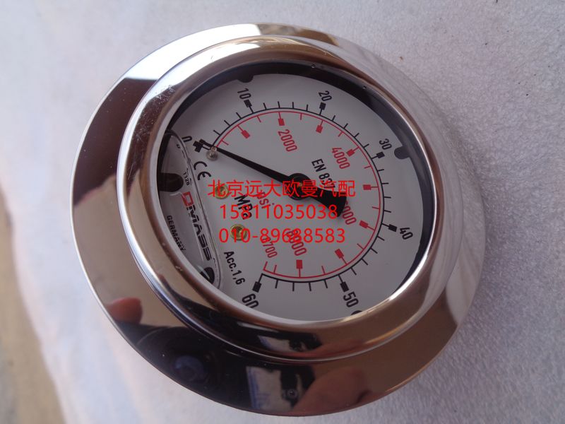 5037HB3600026,压力表（60MP）,北京远大欧曼汽车配件有限公司