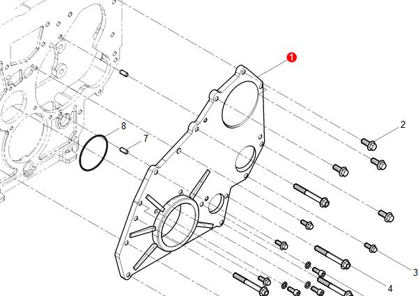 612600012770,Cover plate,济南向前汽车配件有限公司