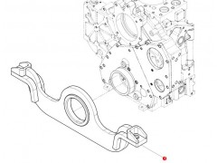 612600012752,engine front support,济南向前汽车配件有限公司