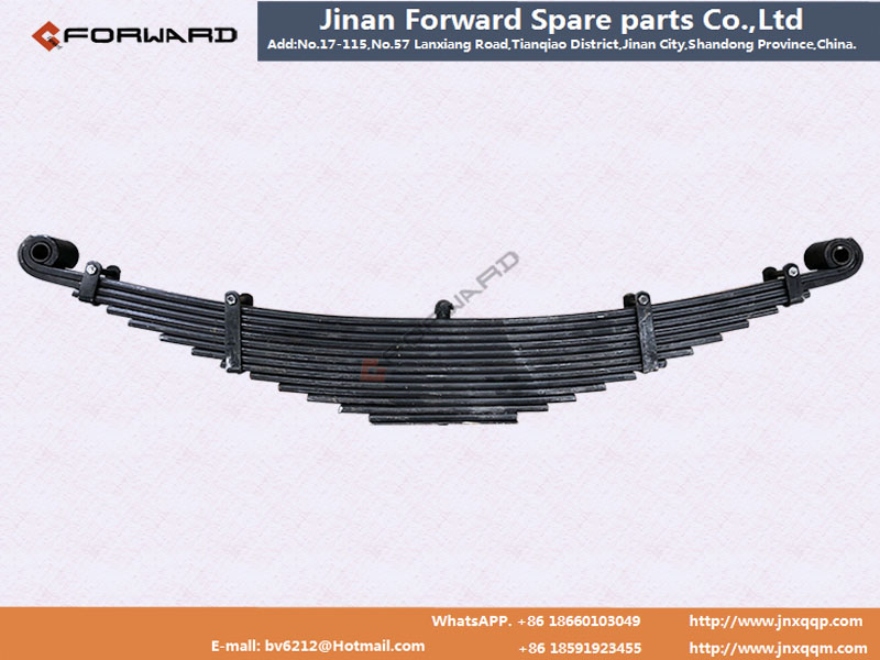 DZ95319690956,Front leaf spring (left),济南向前汽车配件有限公司