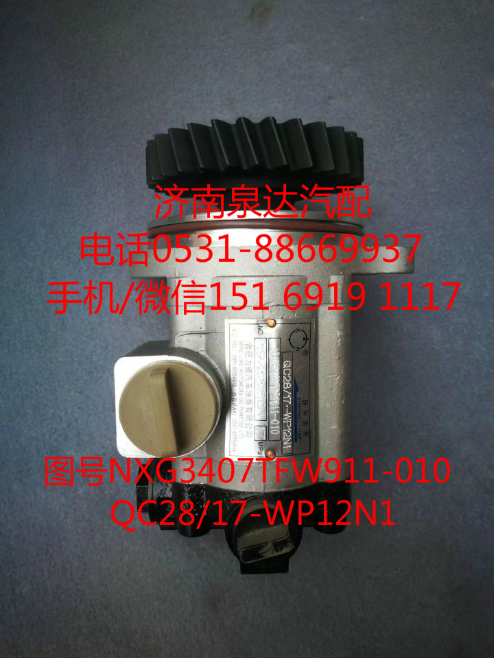 NXG3407TFW911-010,转向助力泵,济南泉达汽配有限公司