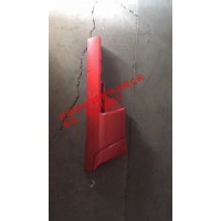 重汽豪沃轻卡配件18款右导风罩-红，重汽HOWO轻卡配件