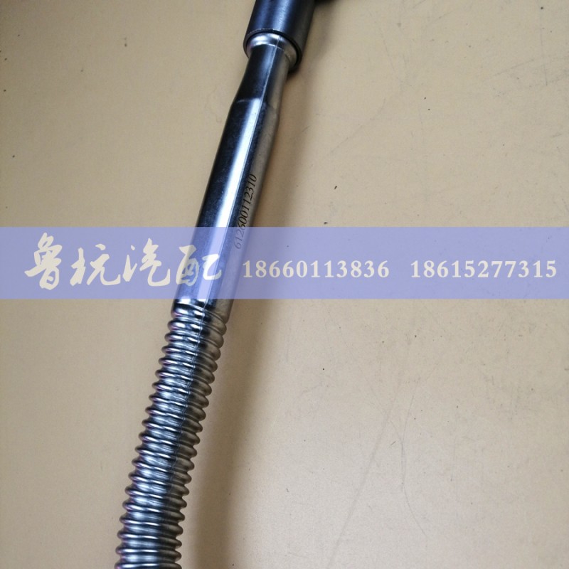 潍柴发动机增压器进油管 612600112310图1