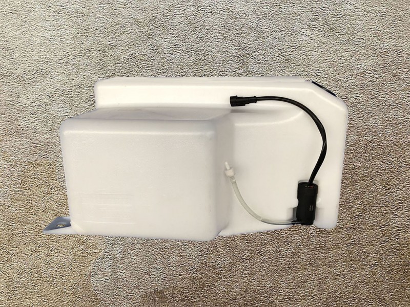 DZ14251740046,洗涤液壶总成Washing liquid pot,济南向前汽车配件有限公司