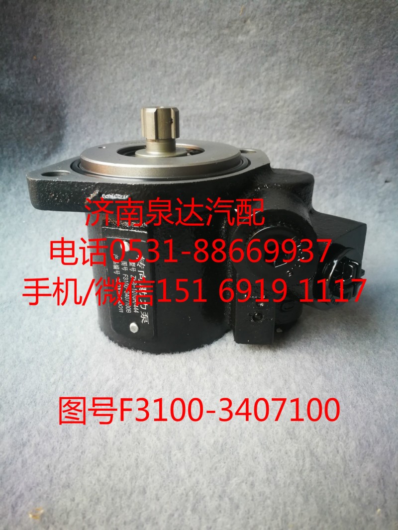 F3100-3407100C,转向助力泵,济南泉达汽配有限公司