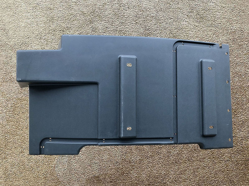 DZ15221232705,Right rear wing subplate,济南向前汽车配件有限公司