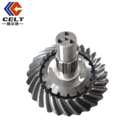 适用于重汽STR桥系列 螺旋伞齿轮 中桥型号盆角齿