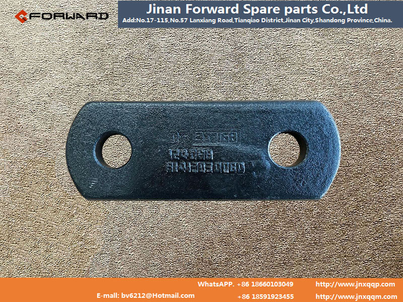 81.41303.0080,Plate spring joint plate (without thread),济南向前汽车配件有限公司