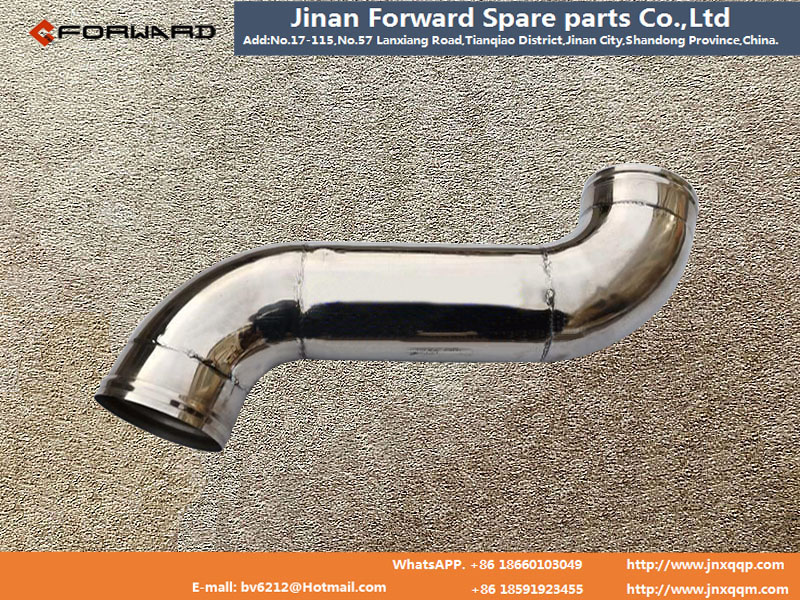 DZ97259534555,Medium cold inlet steel pipe,济南向前汽车配件有限公司