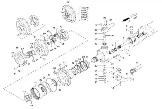 06.56289.0366,Hub oil seal (R),济南向前汽车配件有限公司