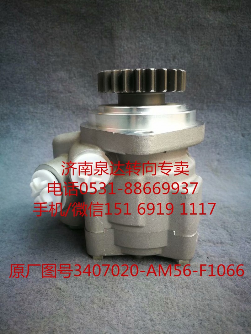 一汽解放锡柴6DM3发动机转向助力泵 叶片泵 转子泵/3407020AM56-F1066
