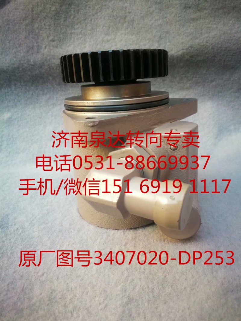 一汽解放新大威 奧威 悍威 JH6轉(zhuǎn)向泵 助力泵 液壓泵/3407020-DP253