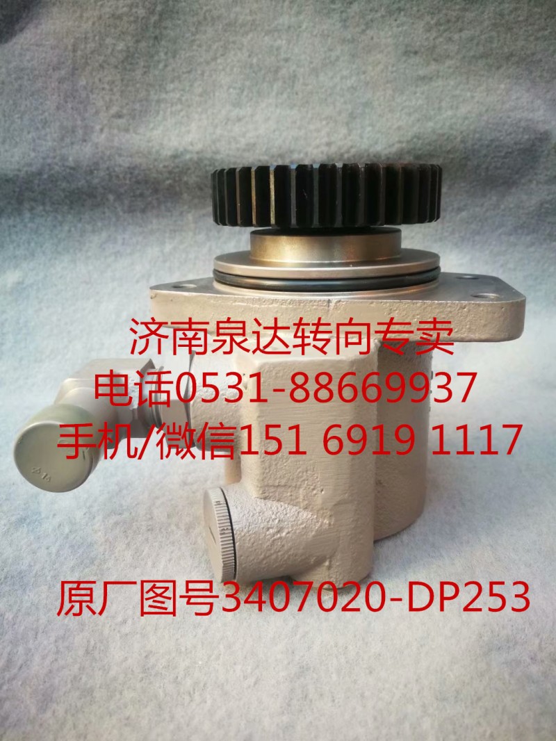 一汽解放新大威 奧威 悍威 JH6轉(zhuǎn)向泵 助力泵 液壓泵/3407020-DP253