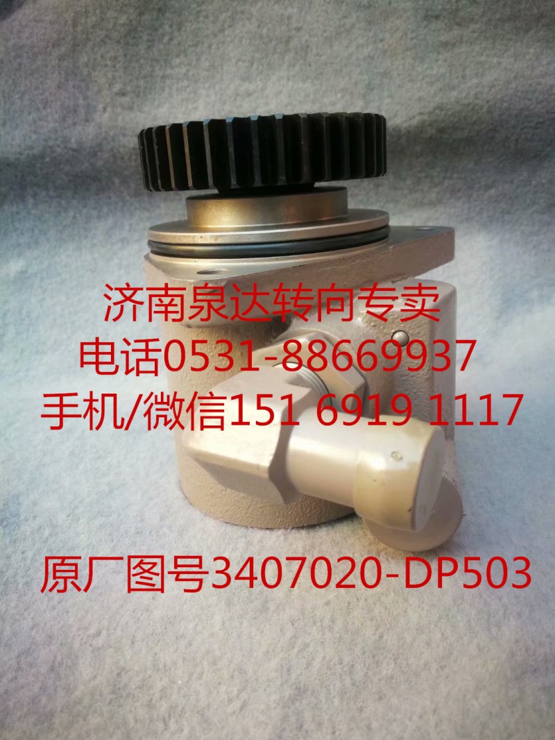 一汽解放新大威 奧威 悍威 JH6轉向泵 助力泵 液壓泵/3407020-DP503