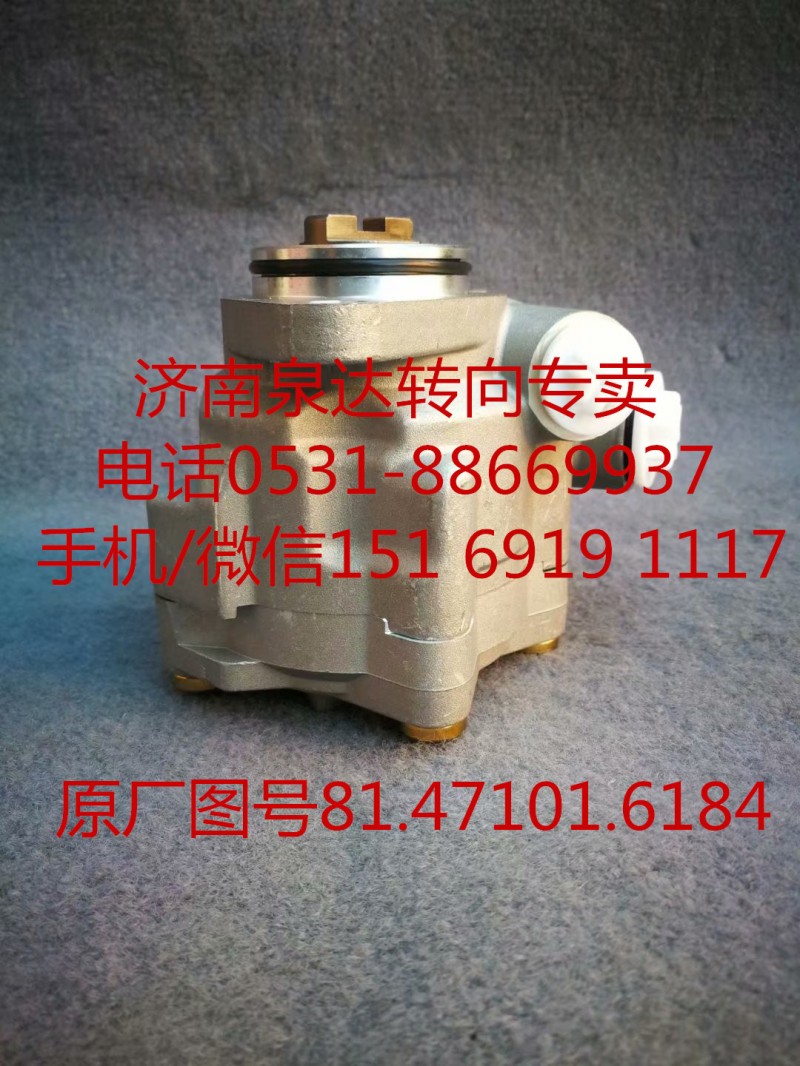 81.47101.6184,助力泵,济南泉达汽配有限公司