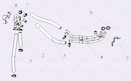 X5000-Warm-air-pipe