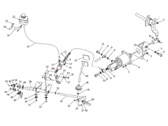 DZ9114230068,Clutch master cylinder,济南向前汽车配件有限公司