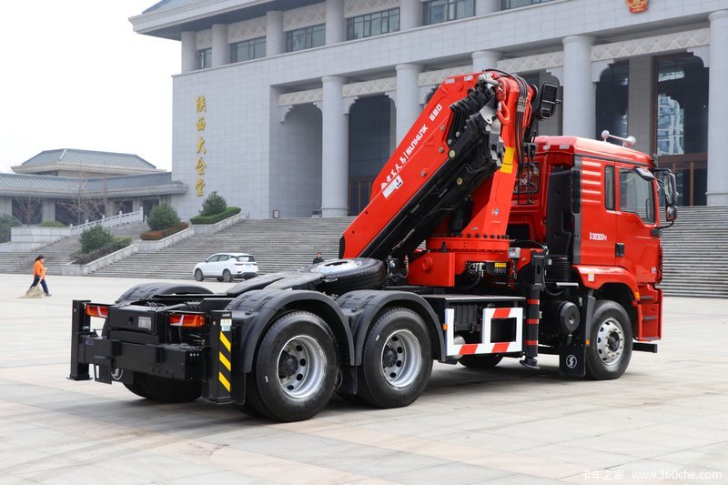 陕汽重卡 德龙M3000S 6X4 随车式起重牵引车(HCZ680)....