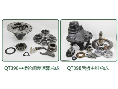 ,QT398中桥减速器总成,山东凯路汽车零部件制造有限公司