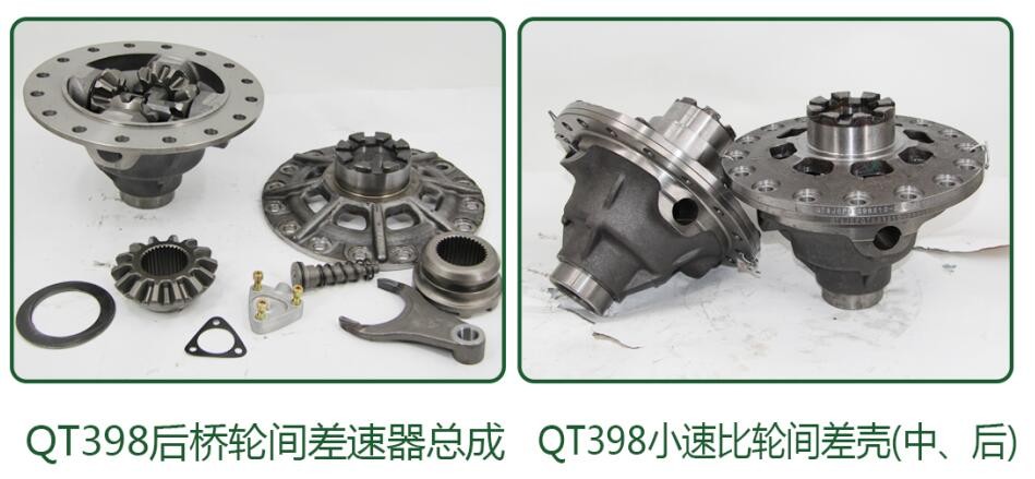 ,QT398中桥减速器总成,山东凯路汽车零部件制造有限公司